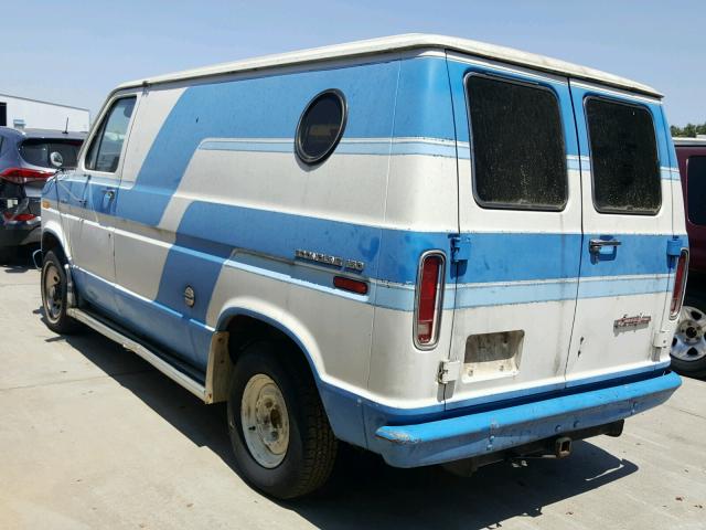 E14HHCH5080 - 1978 FORD ECONO E150 TWO TONE photo 3