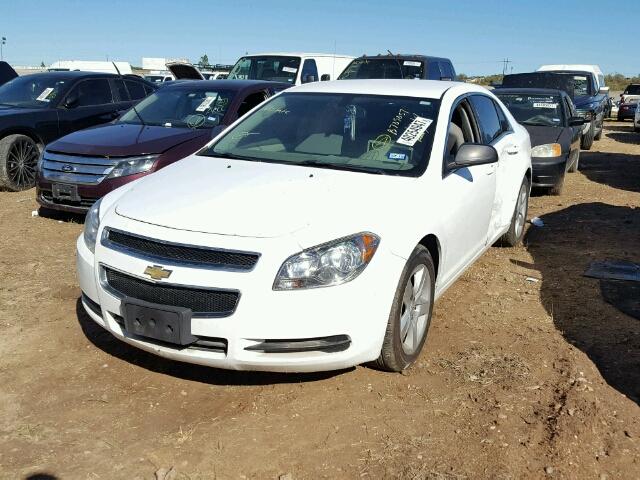 1G1ZA5EU5CF360176 - 2012 CHEVROLET MALIBU LS Ağ foto 2