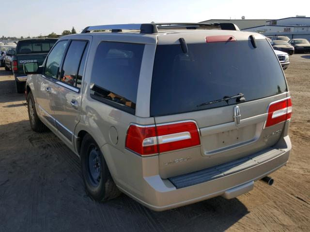 5LMFU27557LJ03055 - 2007 LINCOLN NAVIGATOR TAN photo 3