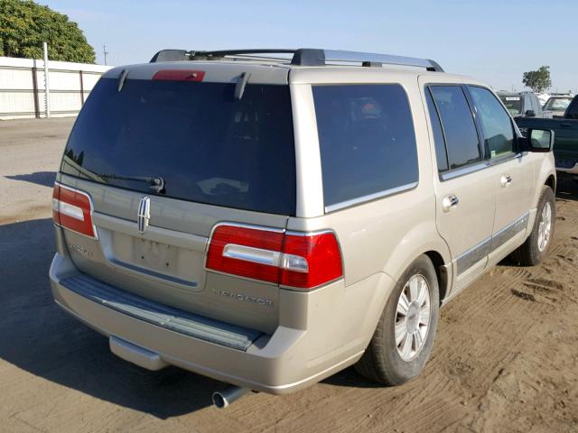 5LMFU27557LJ03055 - 2007 LINCOLN NAVIGATOR TAN photo 4