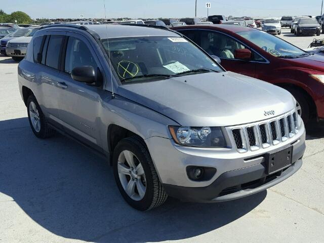 1C4NJCBA9GD525247 - 2016 JEEP COMPASS SP SILVER photo 1