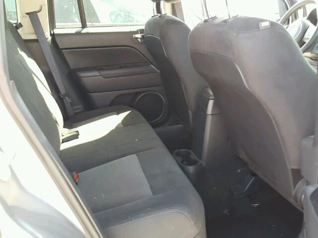 1C4NJCBA9GD525247 - 2016 JEEP COMPASS SP SILVER photo 6