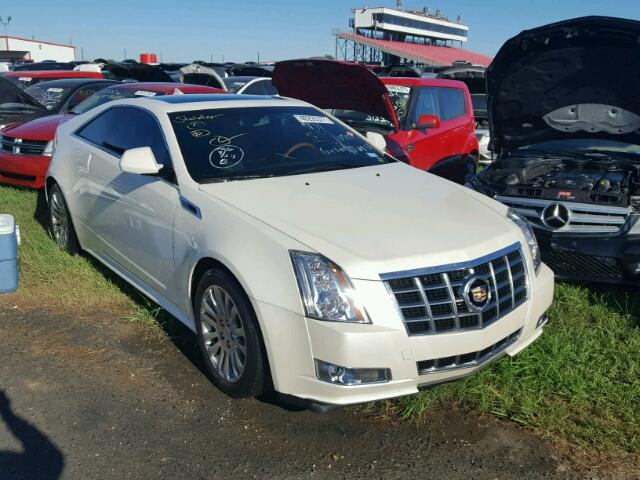 1G6DP1E33D0148481 - 2013 CADILLAC CTS WHITE photo 1