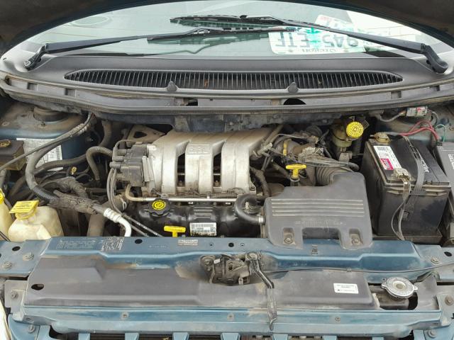 1C4GJ44G1YB765891 - 2000 CHRYSLER GRAND VOYA GREEN photo 7