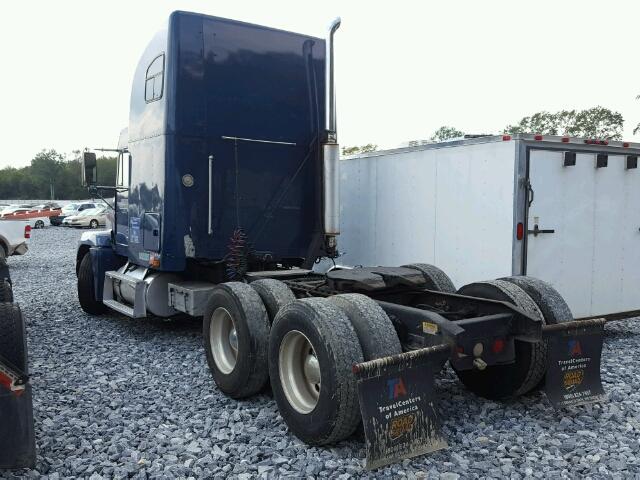 1FUYDDYB8YLB05802 - 2000 FREIGHTLINER CONVENTION BLUE photo 3