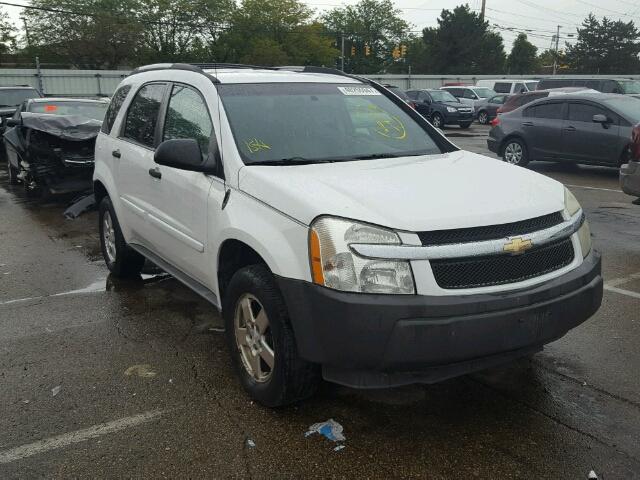 2CNDL23F656038556 - 2005 CHEVROLET EQUINOX LS WHITE photo 1