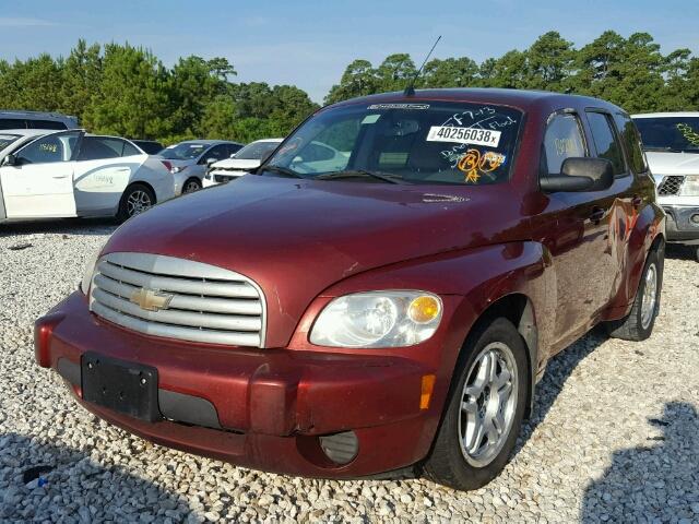 3GNCA13B29S504866 - 2009 CHEVROLET HHR LS ბურგუნდია ფოტო 2