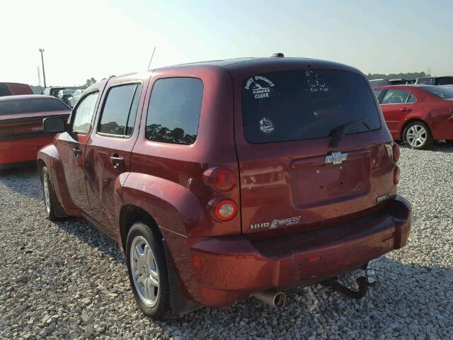 3GNCA13B29S504866 - 2009 CHEVROLET HHR LS ბურგუნდია ფოტო 3