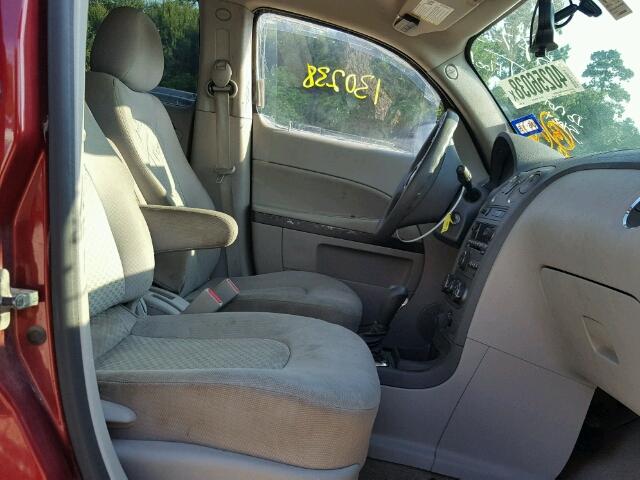 3GNCA13B29S504866 - 2009 CHEVROLET HHR LS ბურგუნდია ფოტო 5