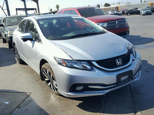 19XFB2F90FE205503 - 2015 HONDA CIVIC EXL 银色 照片 1