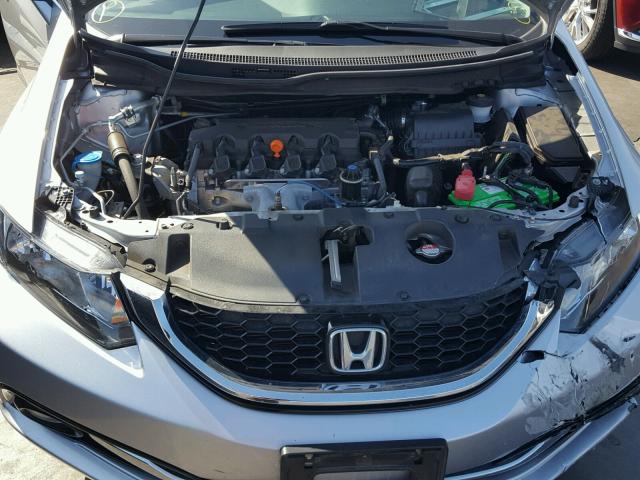 19XFB2F90FE205503 - 2015 HONDA CIVIC EXL 银色 照片 7