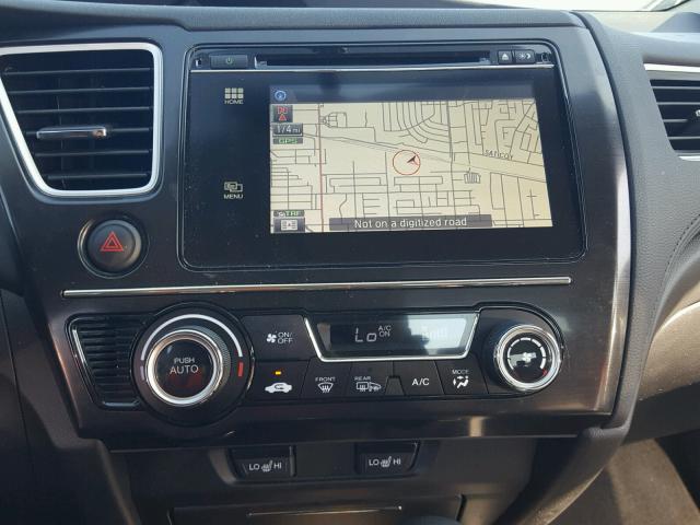 19XFB2F90FE205503 - 2015 HONDA CIVIC EXL 银色 照片 9