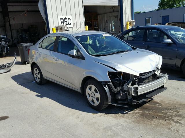 1G1JA5SG5G4174554 - 2016 CHEVROLET SONIC LS SILVER photo 1