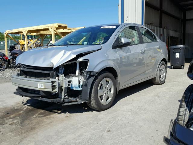 1G1JA5SG5G4174554 - 2016 CHEVROLET SONIC LS SILVER photo 2