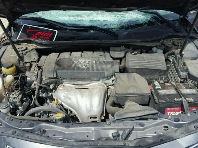 4T4BF3EK9AR024408 - 2010 TOYOTA CAMRY GRAY photo 7