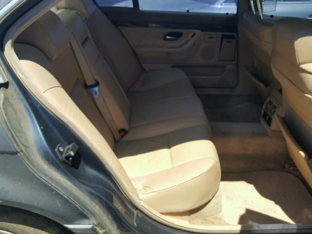 WBAGJ8327VDL44705 - 1997 BMW 740 IL BLUE photo 6
