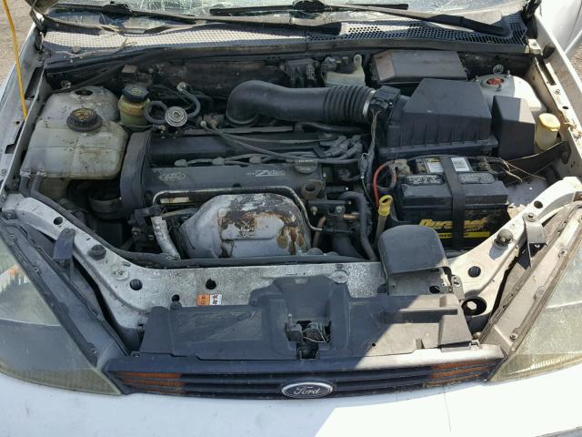 1FAFP38313W193384 - 2003 FORD FOCUS ZTS WHITE photo 7