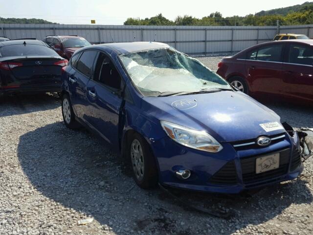 1FAHP3K20CL235232 - 2012 FORD FOCUS SE BLUE photo 1