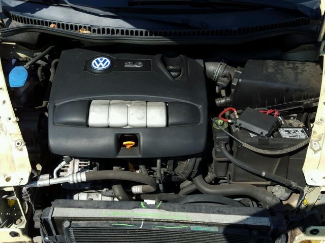 3VWCK21Y63M315696 - 2003 VOLKSWAGEN NEW BEETLE 黄色 照片 7