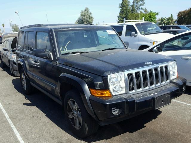 1J8HH48K47C539022 - 2007 JEEP COMMANDER შავი ფოტო 1