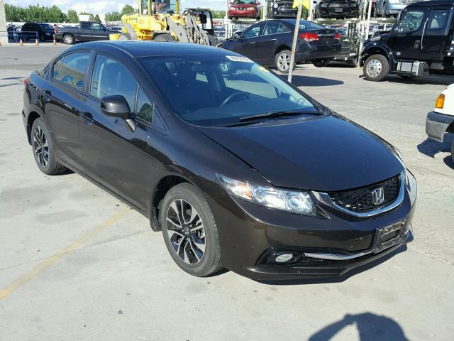 2HGFB2F97DH541376 - 2013 HONDA CIVIC EXL BLACK photo 1