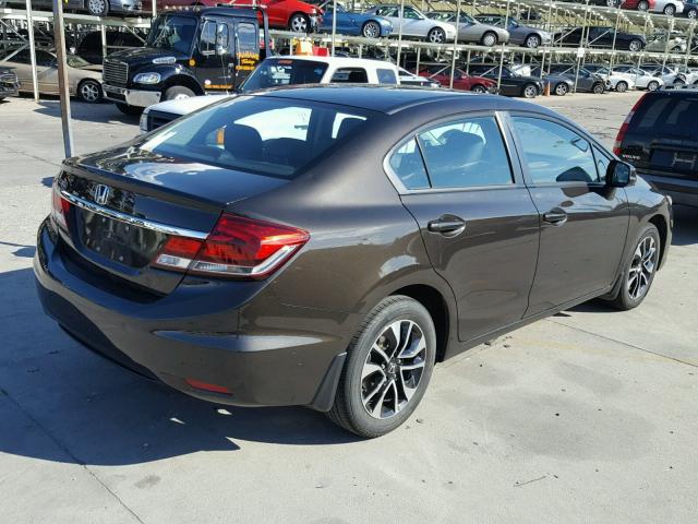 2HGFB2F97DH541376 - 2013 HONDA CIVIC EXL BLACK photo 4