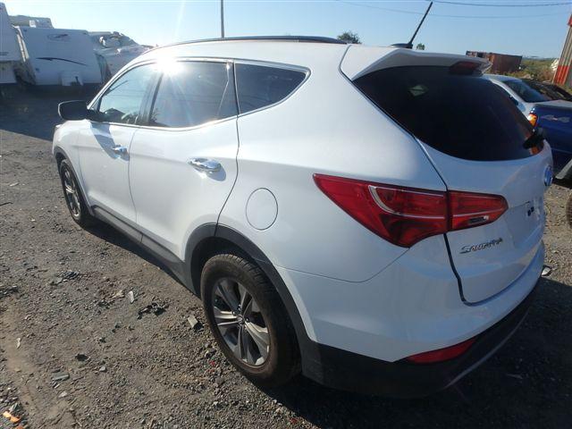 5XYZU3LBXEG140939 - 2014 HYUNDAI SANTA FE S WHITE photo 3