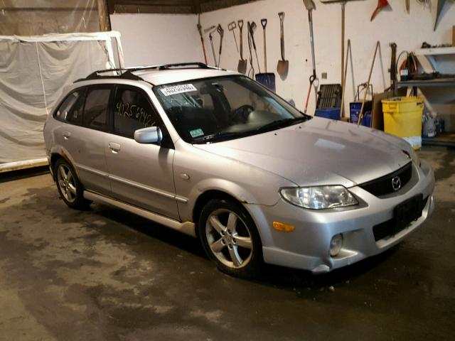 JM1BJ245431205830 - 2003 MAZDA PROTEGE PR SILVER photo 1