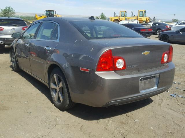 1G1ZC5EUXCF174563 - 2012 CHEVROLET MALIBU 1LT 棕色 照片 3