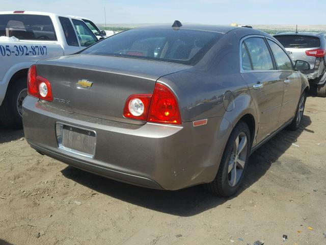 1G1ZC5EUXCF174563 - 2012 CHEVROLET MALIBU 1LT 棕色 照片 4