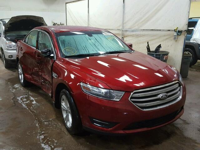 1FAHP2E86DG169113 - 2013 FORD TAURUS SEL RED photo 1