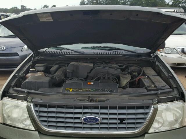 1FMZU73E52UB16197 - 2002 FORD EXPLORER X GREEN photo 7