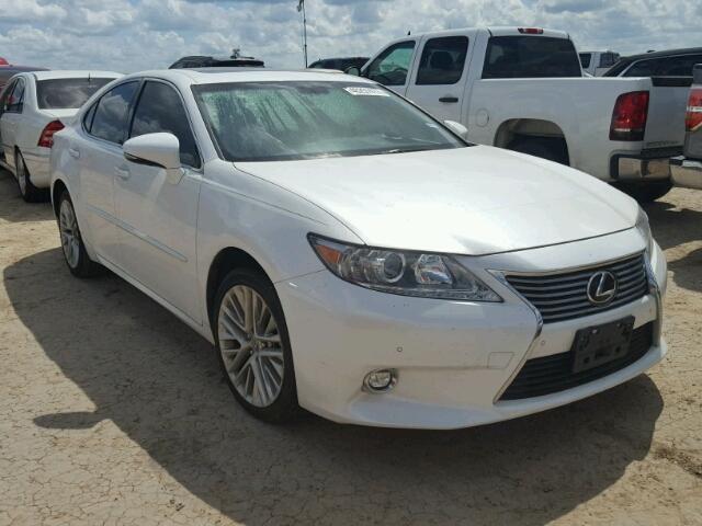 JTHBK1GG6E2118253 - 2014 LEXUS ES WHITE photo 1