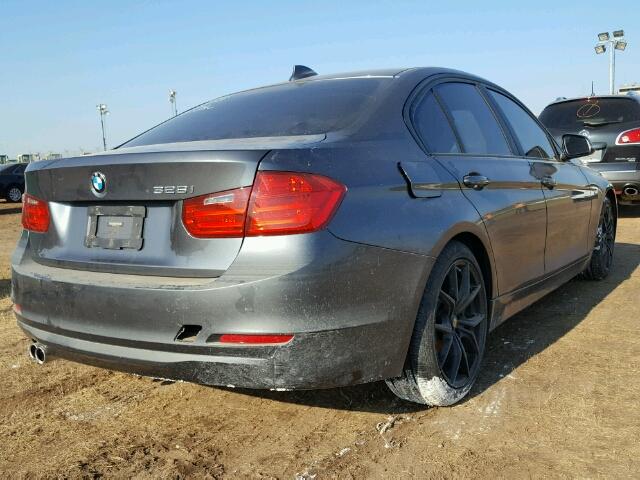 WBA3C1C52DF444398 - 2013 BMW 328 CHARCOAL photo 4