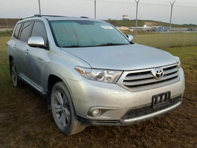 5TDYK3EH1DS116582 - 2013 TOYOTA HIGHLANDER SILVER photo 1