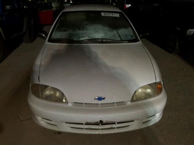 1G1JC524317166457 - 2001 CHEVROLET CAVALIER WHITE photo 10