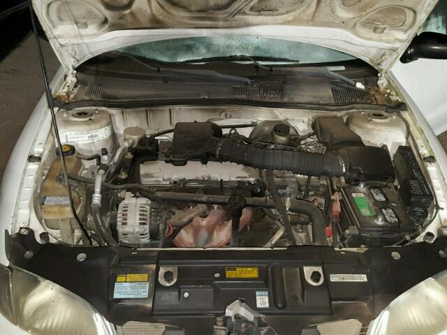 1G1JC524317166457 - 2001 CHEVROLET CAVALIER WHITE photo 7