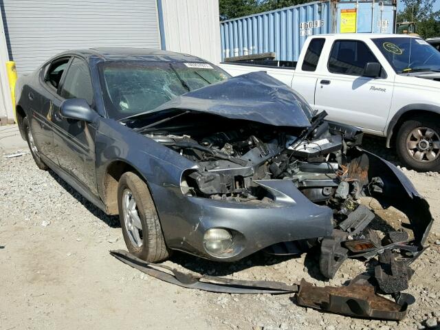 2G2WS542441237344 - 2004 PONTIAC GRAND PRIX GRAY photo 1