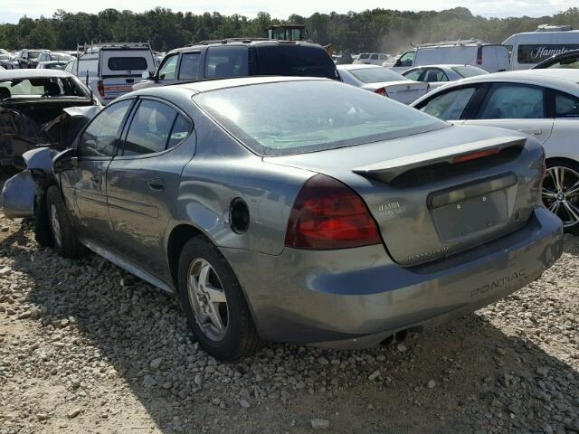 2G2WS542441237344 - 2004 PONTIAC GRAND PRIX GRAY photo 3