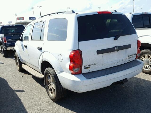 1D8HD38P59F718178 - 2009 DODGE DURANGO SE WHITE photo 3