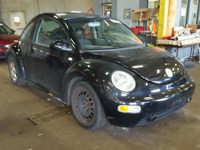 3VWCB21C52M423603 - 2002 VOLKSWAGEN NEW BEETLE 黑色 照片 1