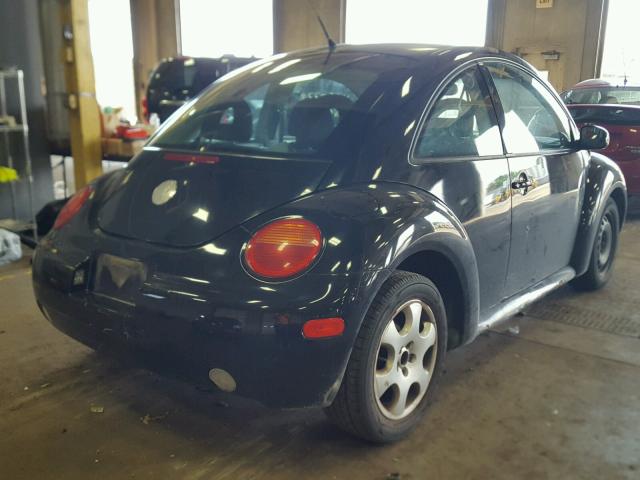 3VWCB21C52M423603 - 2002 VOLKSWAGEN NEW BEETLE 黑色 照片 4