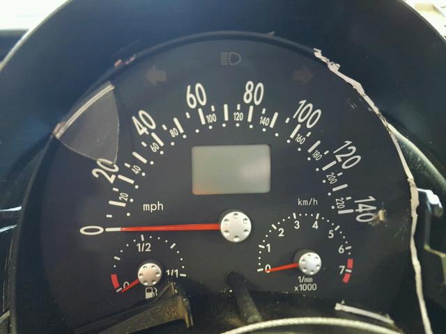 3VWCB21C52M423603 - 2002 VOLKSWAGEN NEW BEETLE 黑色 照片 8