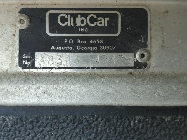 A831343424 - 1983 CLUB GOLF CART CREAM photo 10