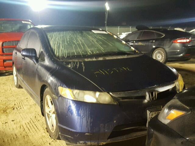 1HGFA16878L116687 - 2008 HONDA CIVIC EX 蓝色 照片 1