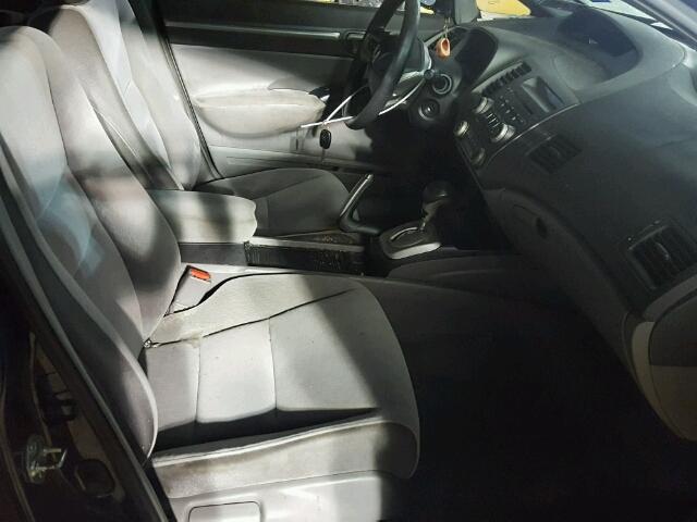 1HGFA16878L116687 - 2008 HONDA CIVIC EX 蓝色 照片 5