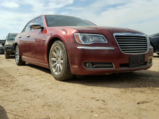 2C3CCACG8CH284954 - 2012 CHRYSLER 300 LIMITE MAROON photo 1