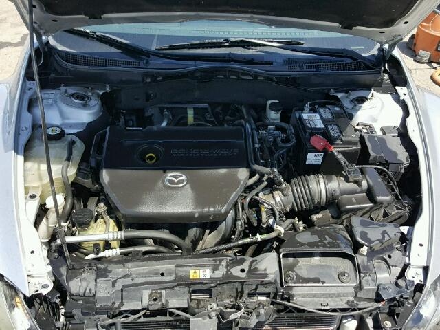 1YVHZ8CH5A5M30906 - 2010 MAZDA 6 I Plata foto 7