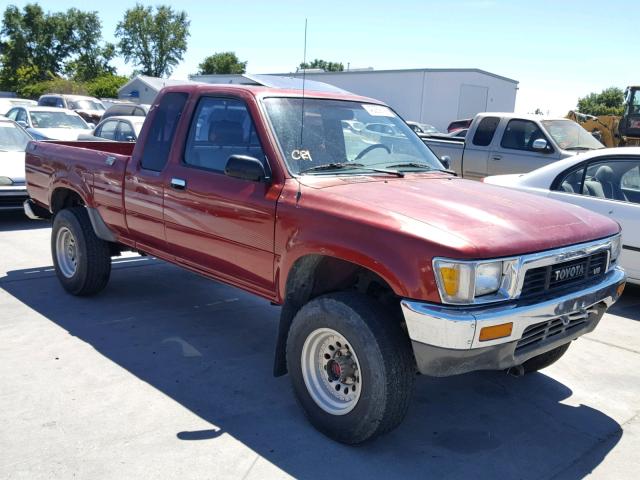 JT4VN13D1M5062088 - 1991 TOYOTA PICKUP 1/2 RED photo 1