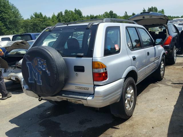 4S6DM58W0Y4410185 - 2000 HONDA PASSPORT E SILVER photo 4